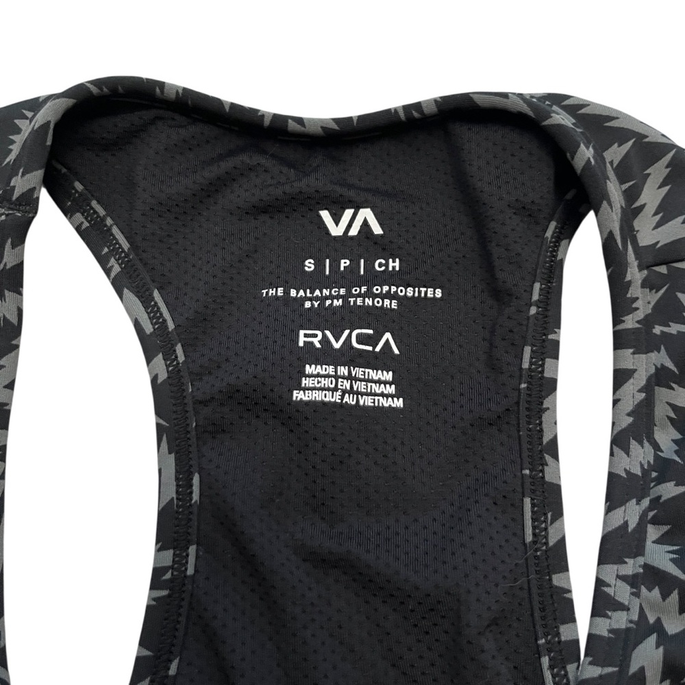 RVCA Black and Gray Sports Bra with Racerback, size Small - Picture 5 of 5